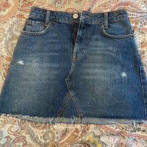 Urban Outfitters Classic Jean Mini Skirt